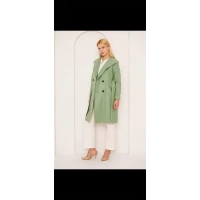 Uzun Düz Kaşe Kaban