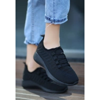 Wina Siyah Triko Spor Ayakkabı