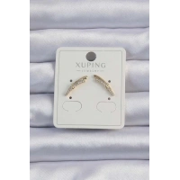 Xuping Gold Renk Zirkon Taşlı Küpe