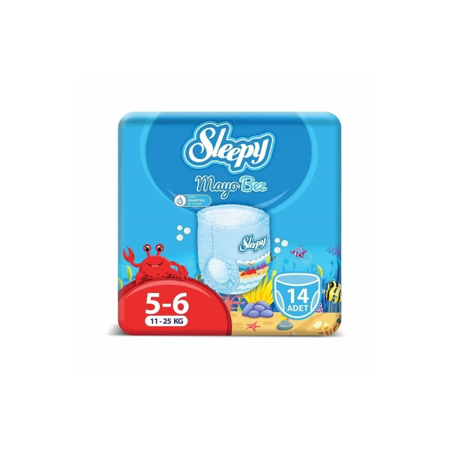 Sleepy 6 Beden Xlarge Mayo Külot Bez 11-25 Kg 14 Adet