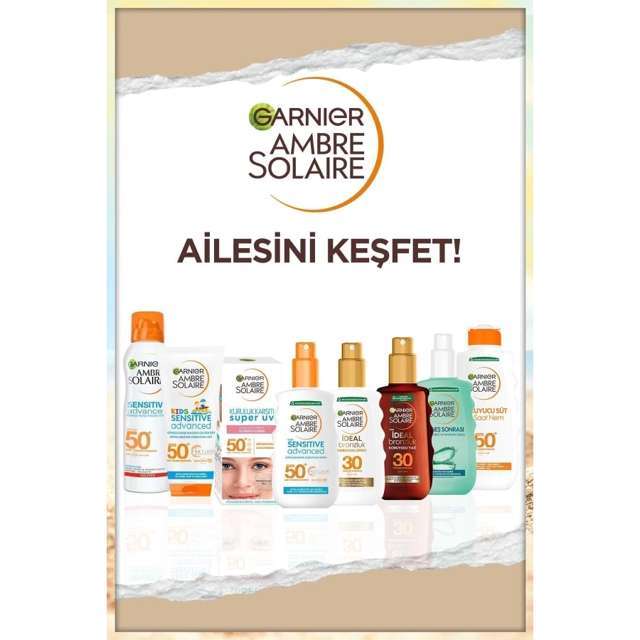 Garnier Ambre Solaire İdeal Bronzluk Bronzlaştırıcı Yağ 200 Ml