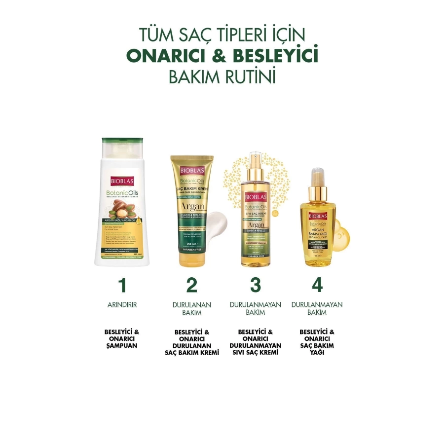 Bioblas Argan Bakım Yağı Onarıcı Bakım Yağı 100 ml