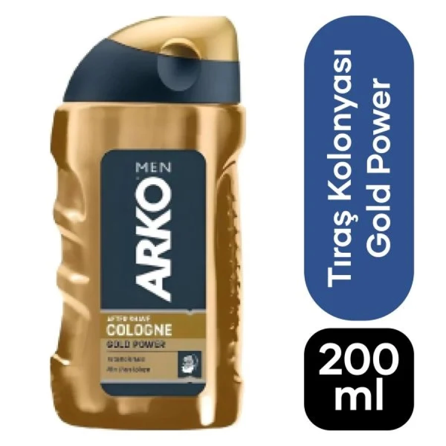 Arko Men Gold Power Traş Kolonyası 200 Ml