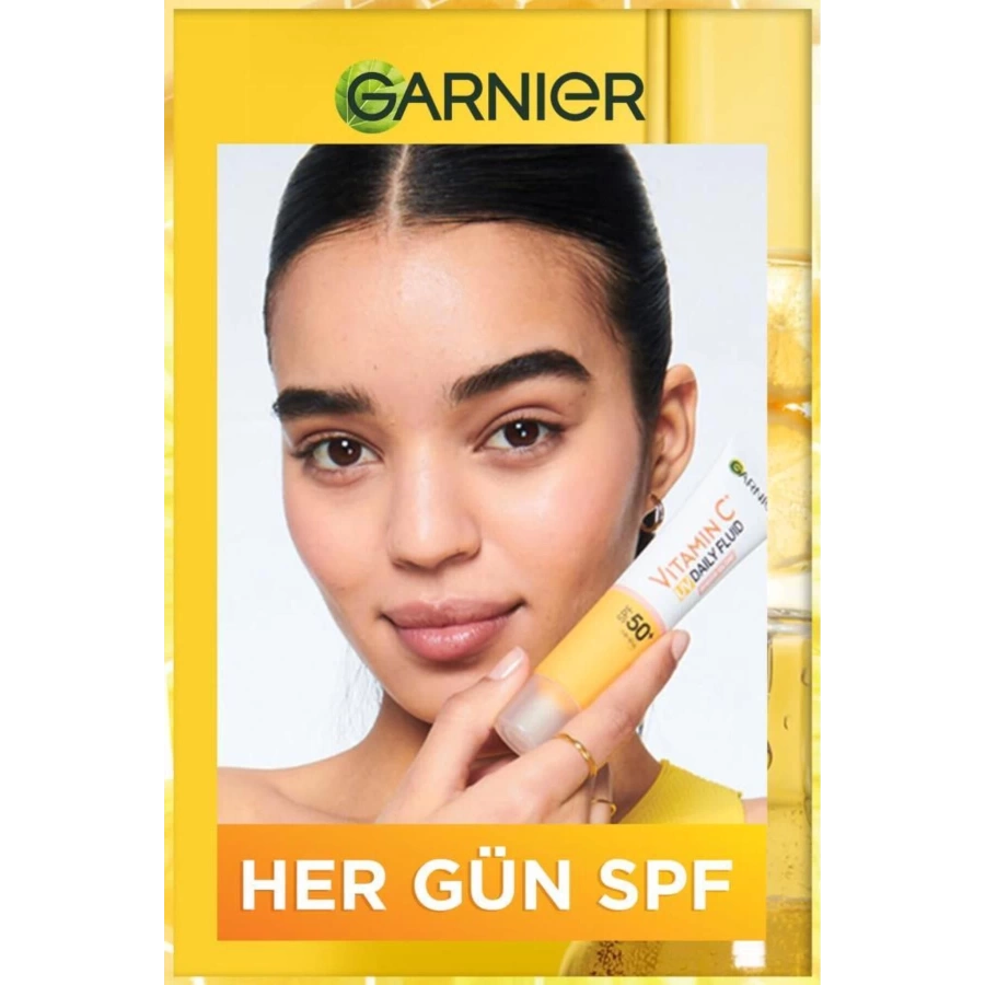 Garnier C Vitamini Günlük Uv Korumalı Güneş Yüz Kremi Spf50 Görünmez Doku 40 Ml