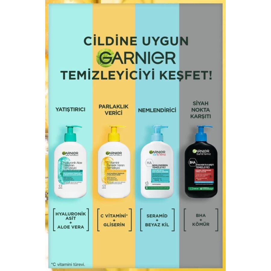 Garnier C Vitamini Parlaklık Veren Temizleyici 250 Ml