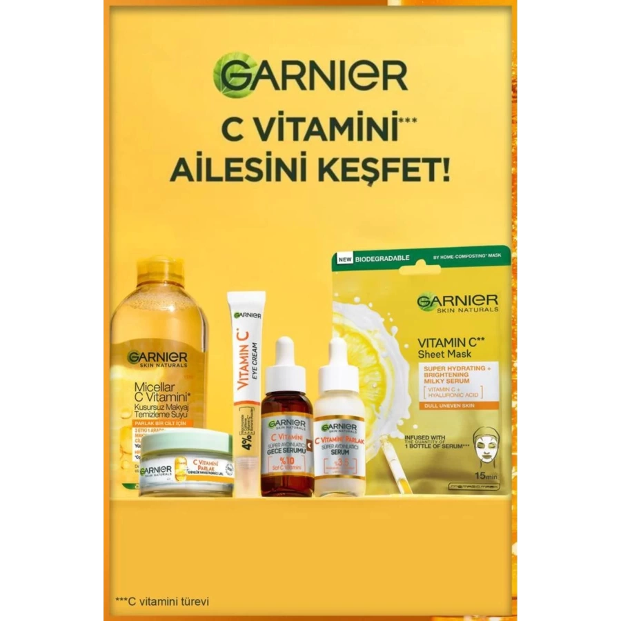 Garnier C Vitamini Süper Aydınlatıcı Gece Serumu 30 Ml