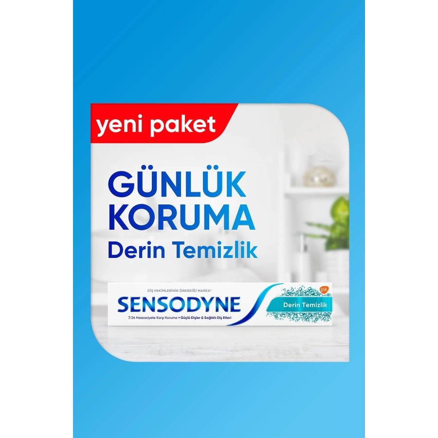 Sensodyne Diş Macunu Derin Temizlik 75 Ml