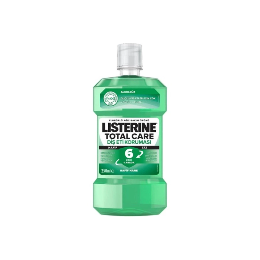 Listerine Diş Ve Diş Eti Koruması Ağız Bakım Suyu Alkolsüz 250 Ml