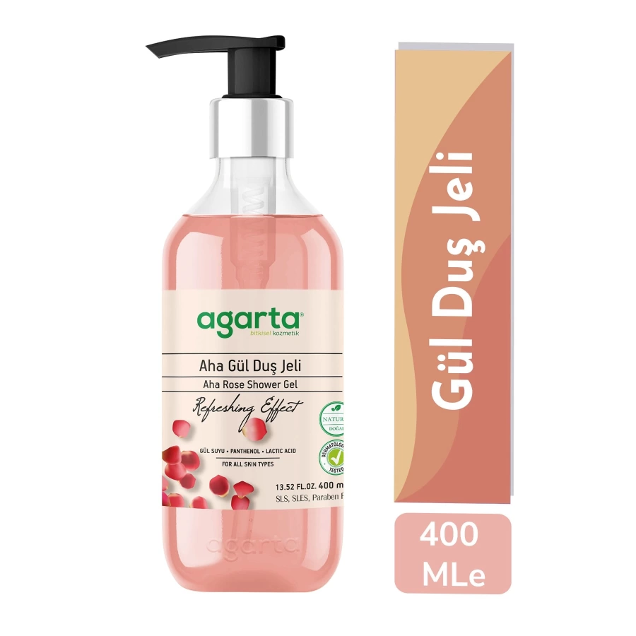 Agarta Doğal Aha Gül Duş Jeli 400 Ml