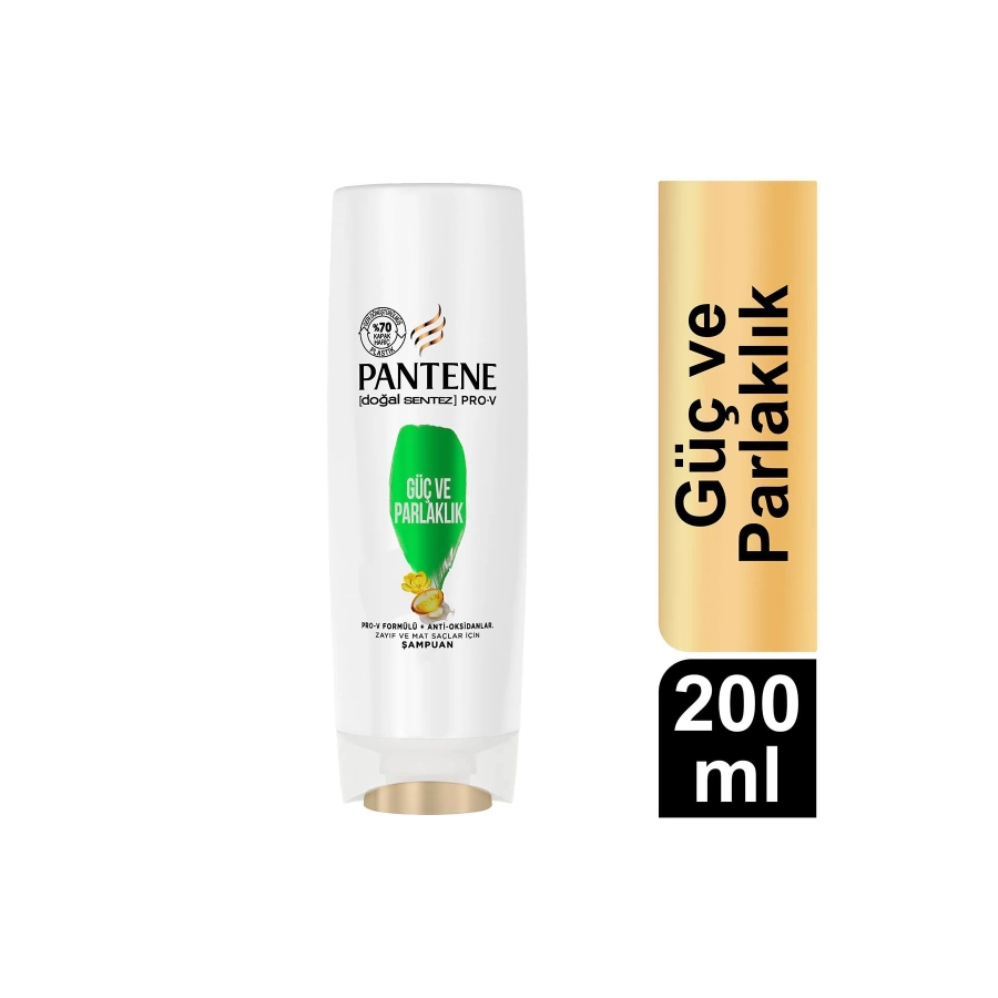 Pantene Doğal Sentez Güç Ve Parlaklık Şampuan 200 Ml