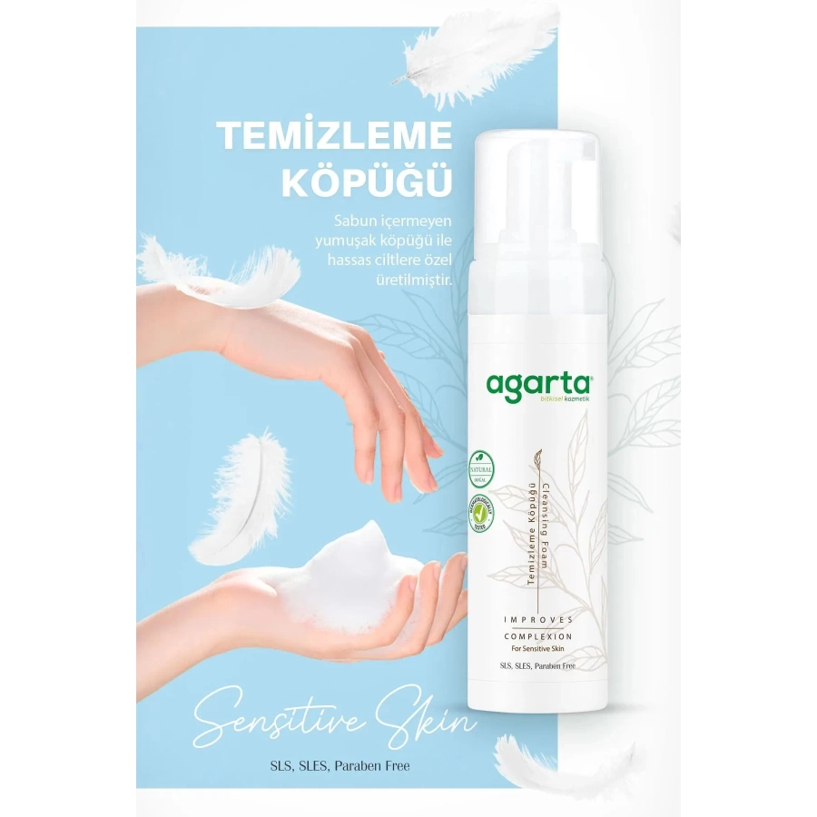 Agarta Doğal Yüz Temizleme Köpüğü 225 Ml