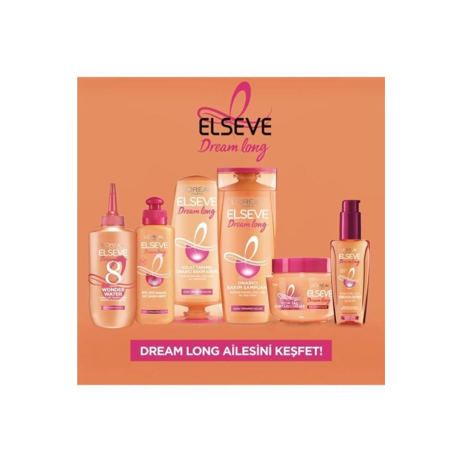 Loreal Paris Elseve Dream Long Onarıcı Bakım Şampuanı 390 Ml