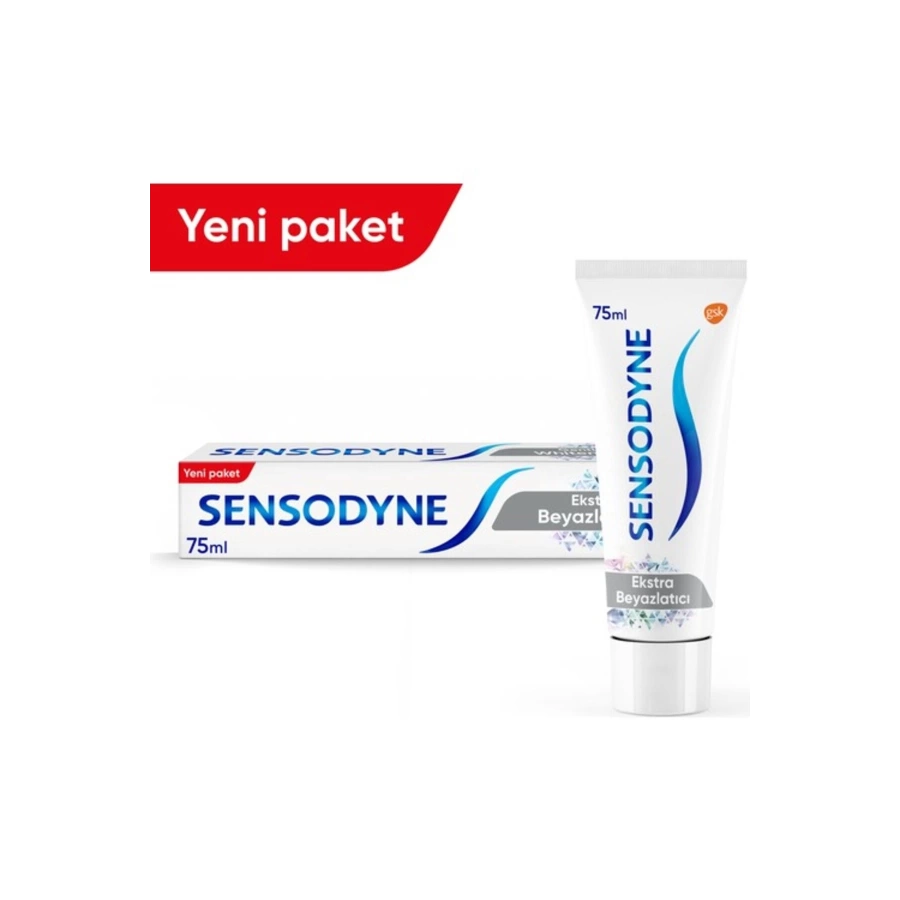 Sensodyne Ekstra Beyazlatıcı Diş Macunu 75 Ml