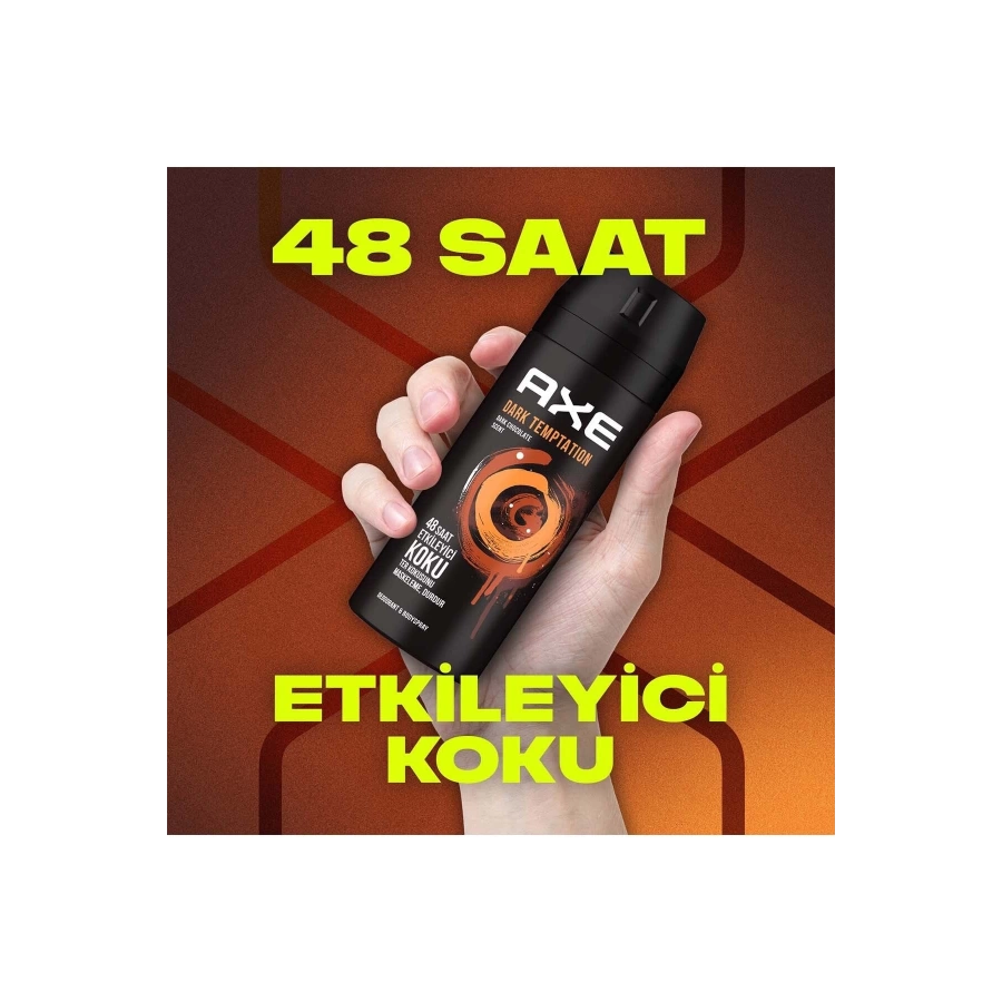 Axe Erkek Deodorant Sprey Dark Temptation 150 Ml