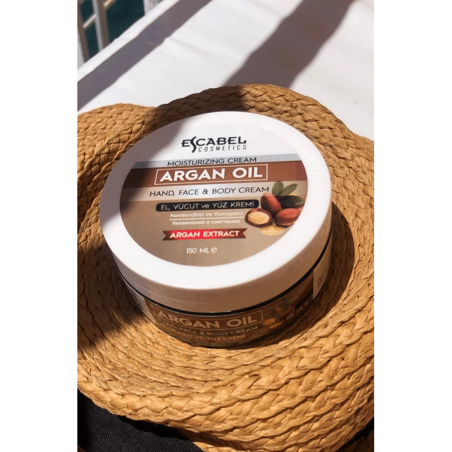 Escabel Argan Yağlı El, Yüz Ve Vücut Kremi 150 Ml