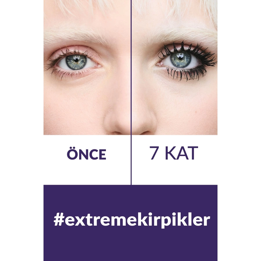 Avon Exxtravert Ekstra Hacim Veren Maskara 9 Ml. Blackest Black