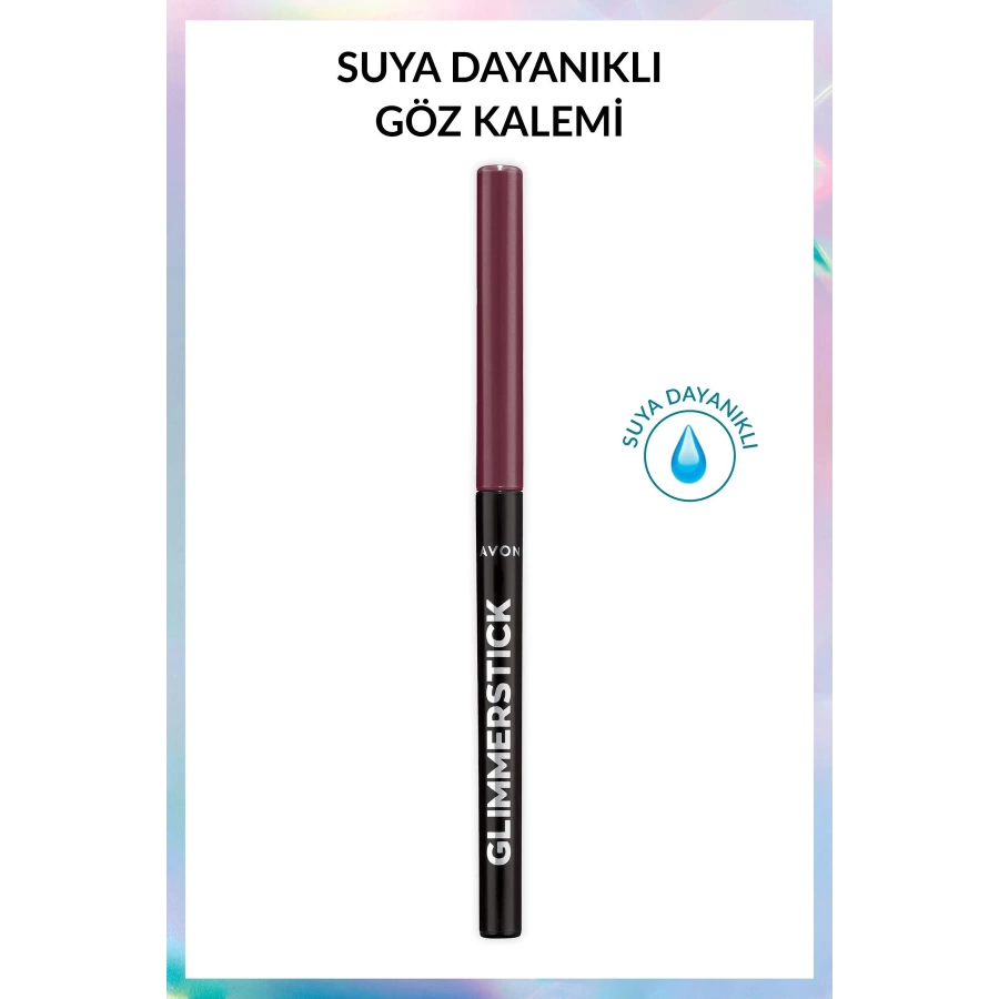 Avon Glimmersticks Asansörlü Açılıp Kapanabilen Göz Kalemi Majestic Plum