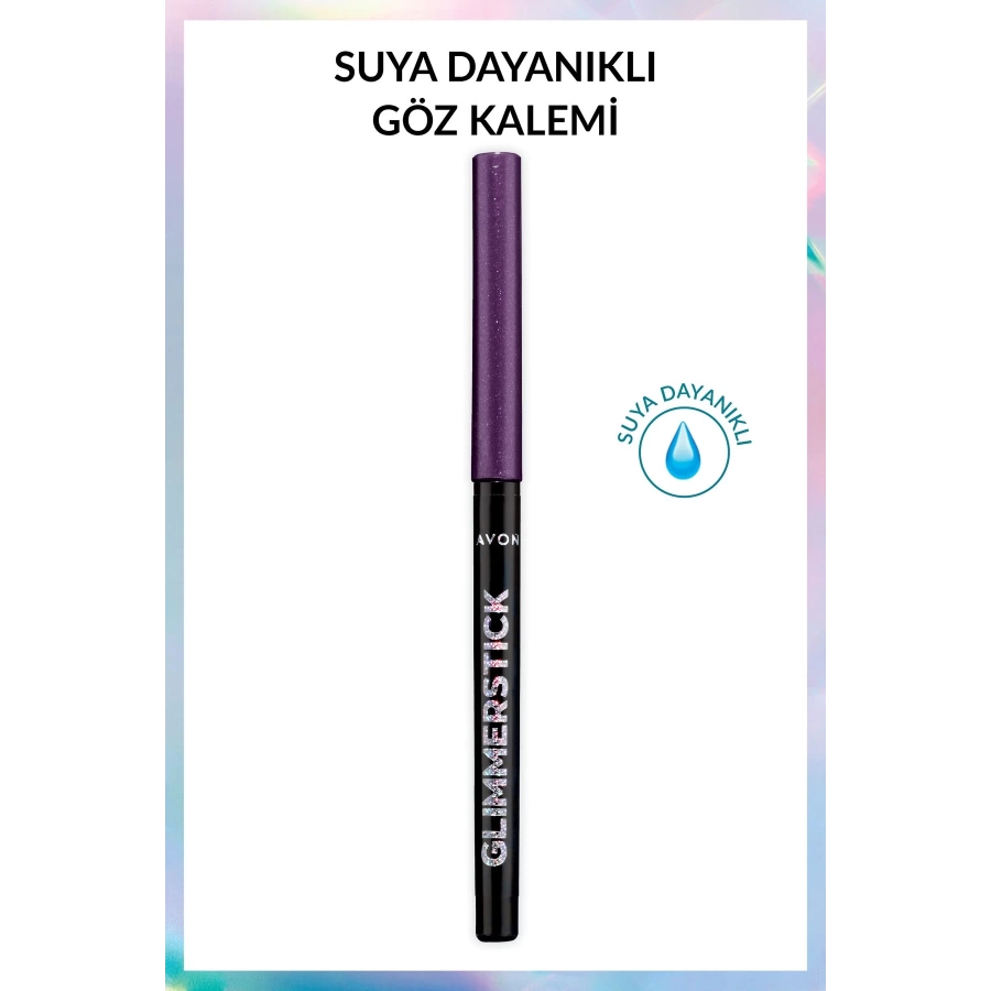 Avon Glimmersticks Pırıltılı Asansörlü Suya Dayanıklı Göz Kalemi Amethyst