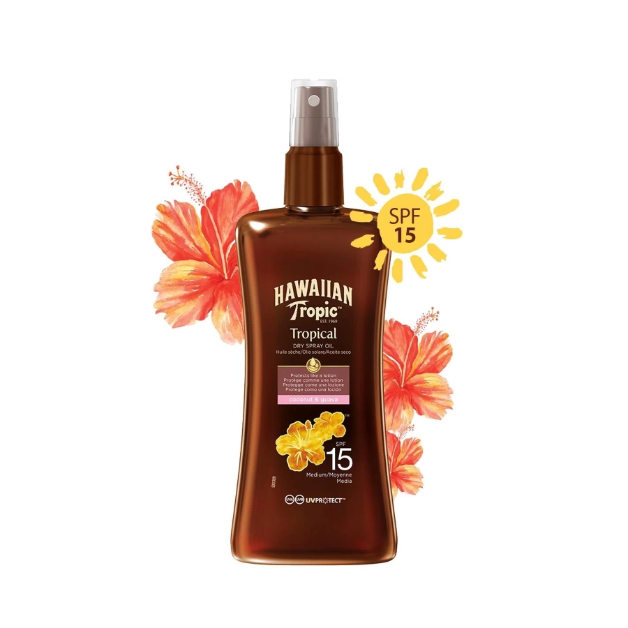 Hawaiian Tropic Koruyucu Ve Bronzlaştırıcı Yağ Spf 15