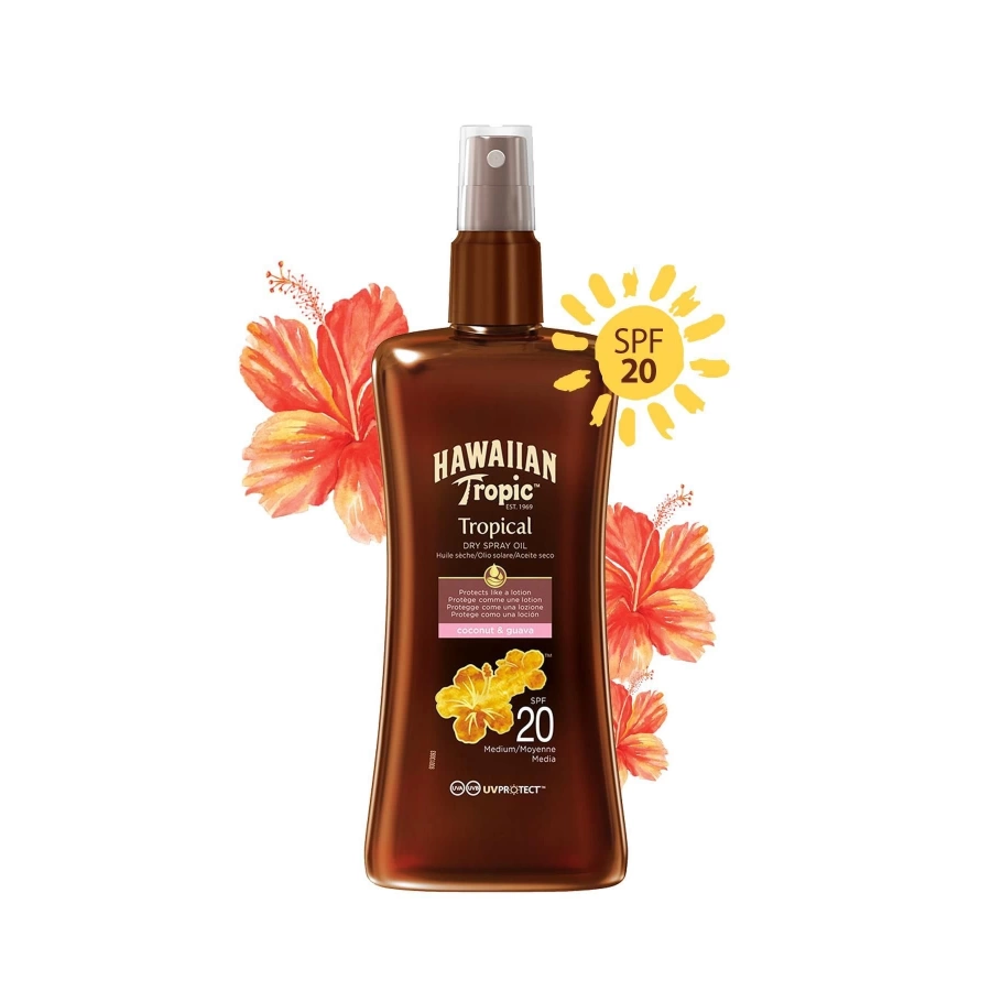 Hawaiian Tropic Koruyucu Ve Bronzlaştırıcı Yağ Spf 20