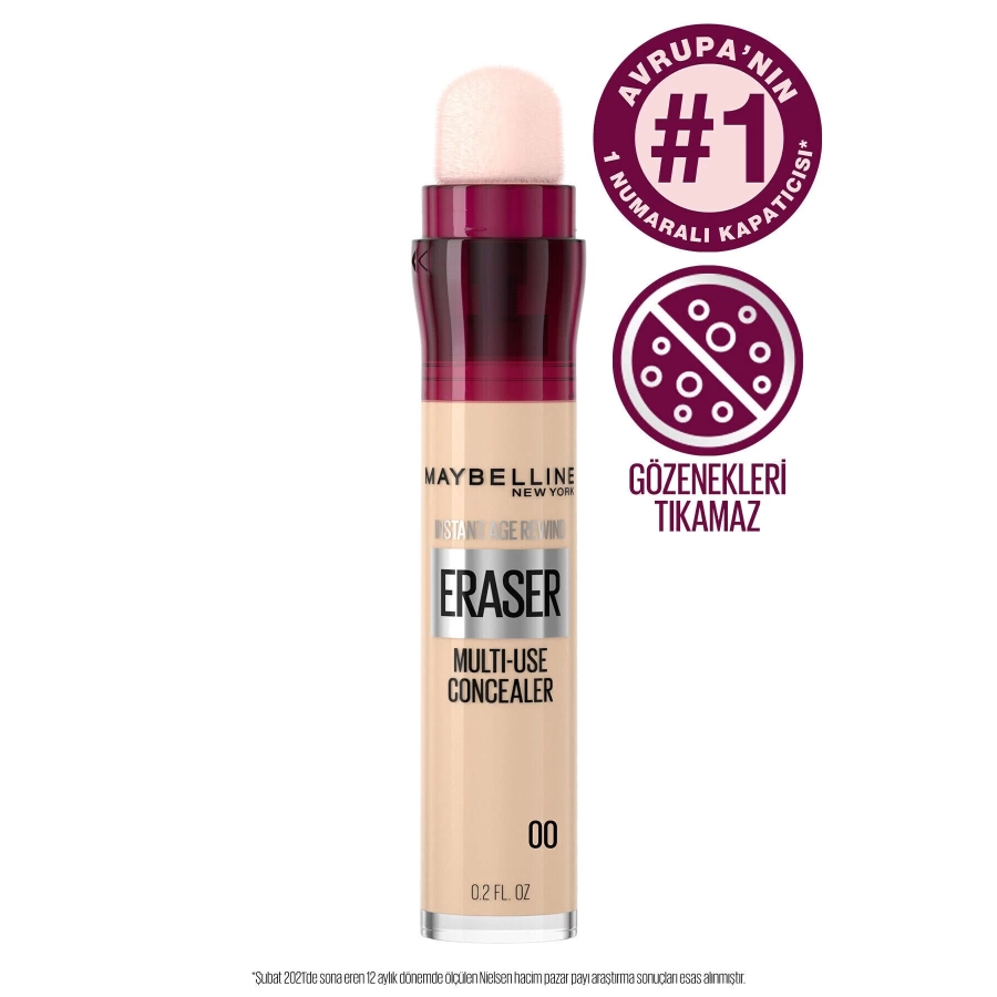 Maybelline İnstant Anti Age Eraser Kapatıcı - 00 İvory