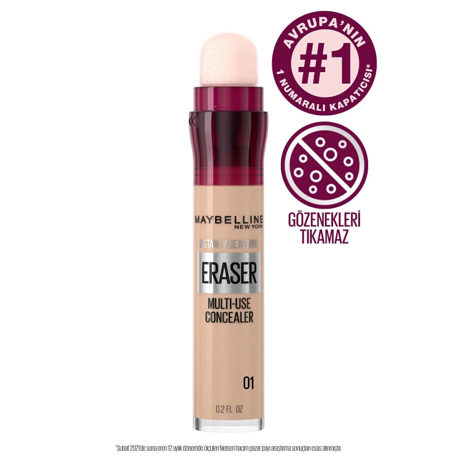 Maybelline İnstant Anti Age Eraser Kapatıcı - 01 Light