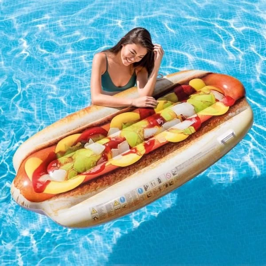 İntex Hot Dog Yatak 180 Cm-58771