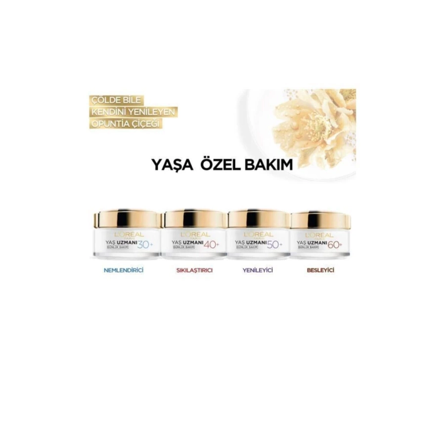 Loreal Paris Yaş Uzmanı 60+ Kırışıklık Karşıtı Besleyici Krem 50 Ml