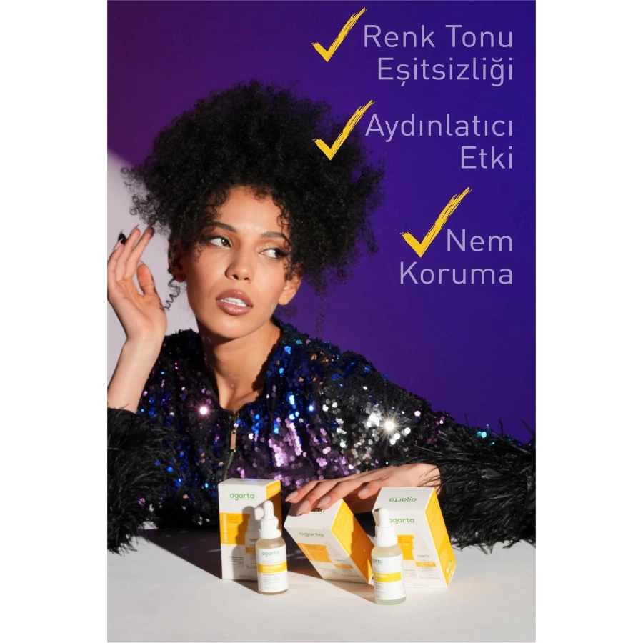 Agarta Leke Karşıtı Cilt Tonu Eşitleyici Arbutin Serum 30 Ml