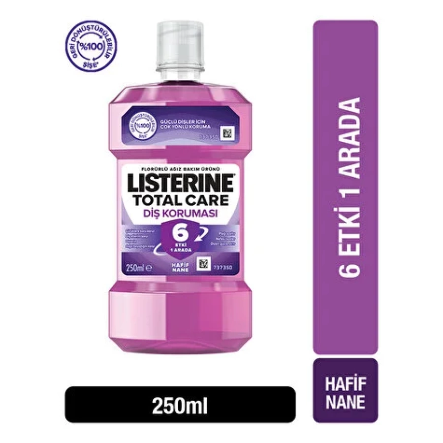 Listerine Ağız Gargarası Total Care 6 Etki 250 Ml