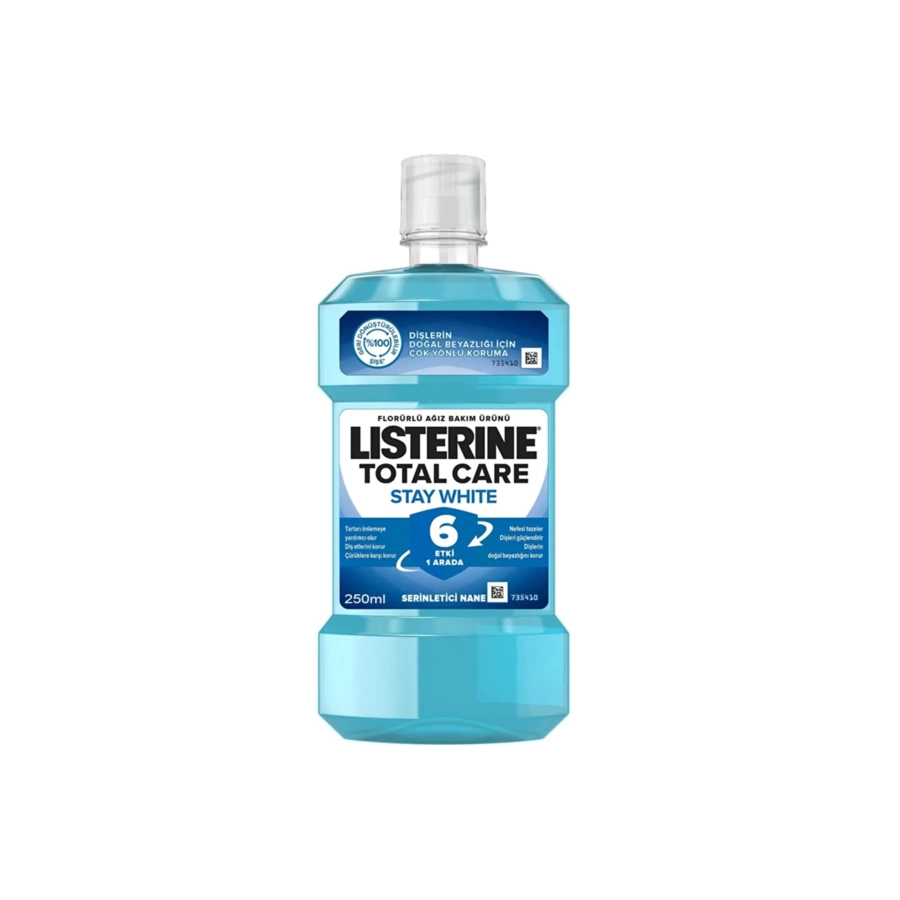 Listerine Stay White Serinletici Nane Ağız Gargarası 250 Ml