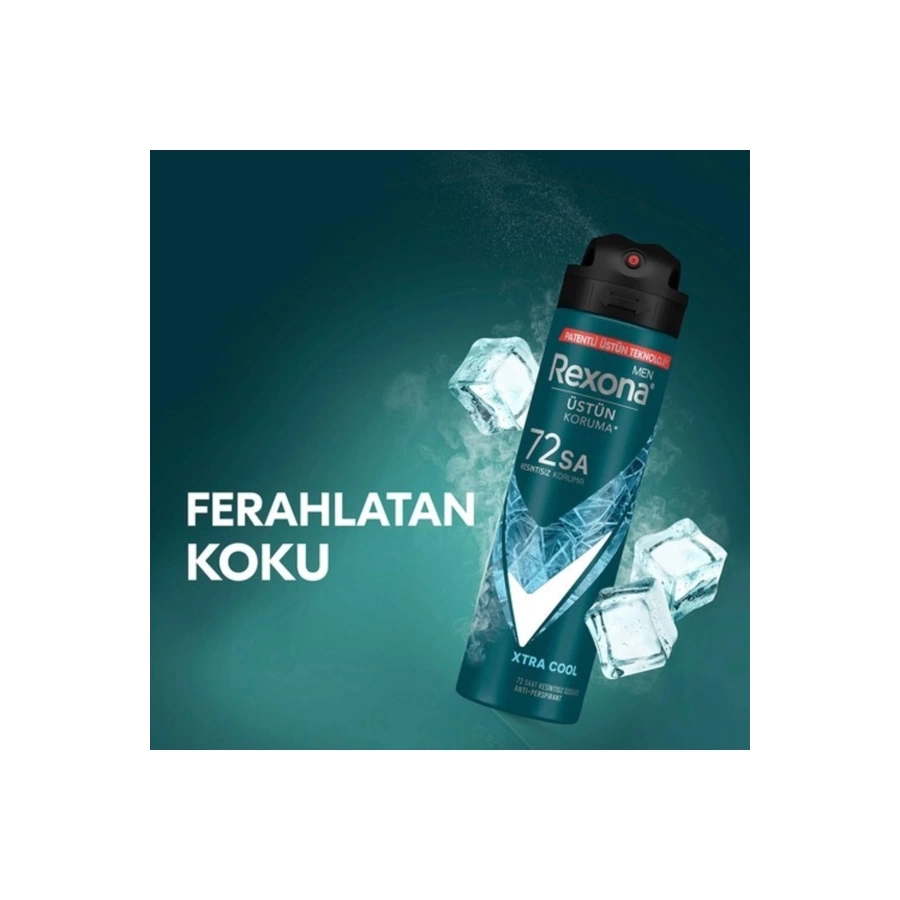 Rexona Men Erkek Sprey Deodorant Xtra Cool 72 Saat