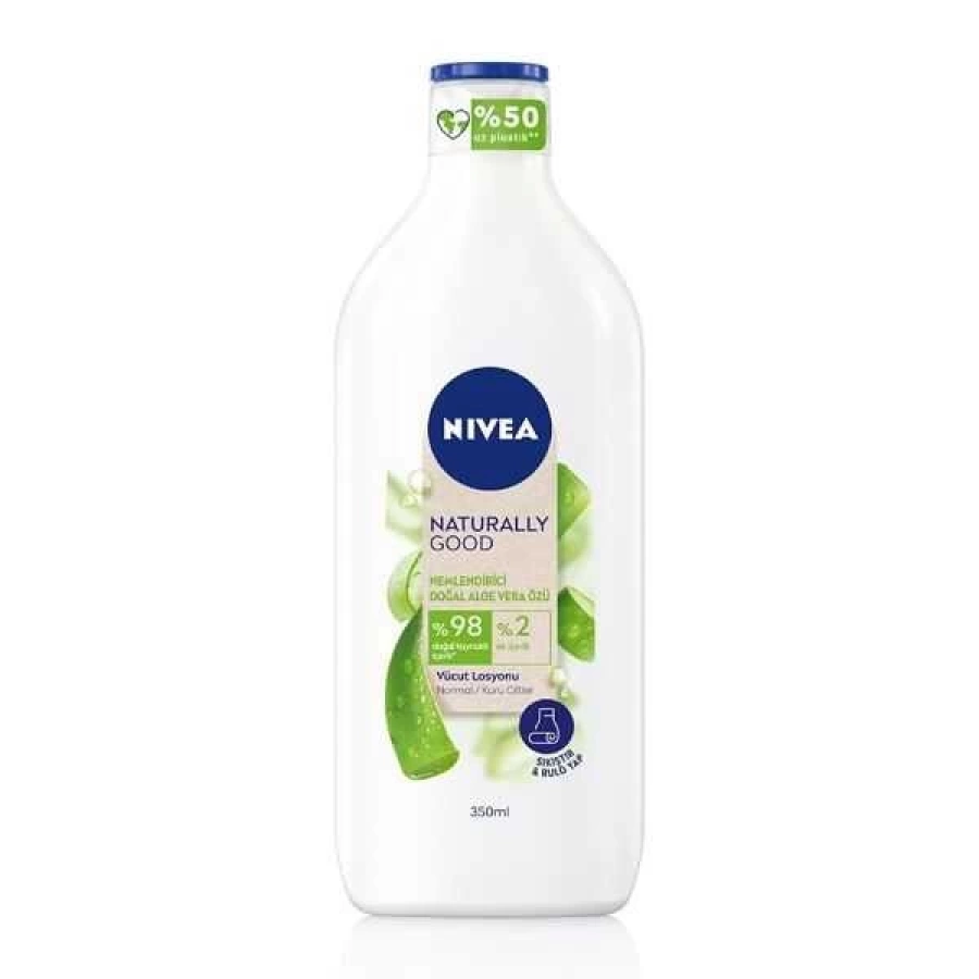 Nivea Naturally Good Vücut Losyonu Aloe Vera 350 Ml