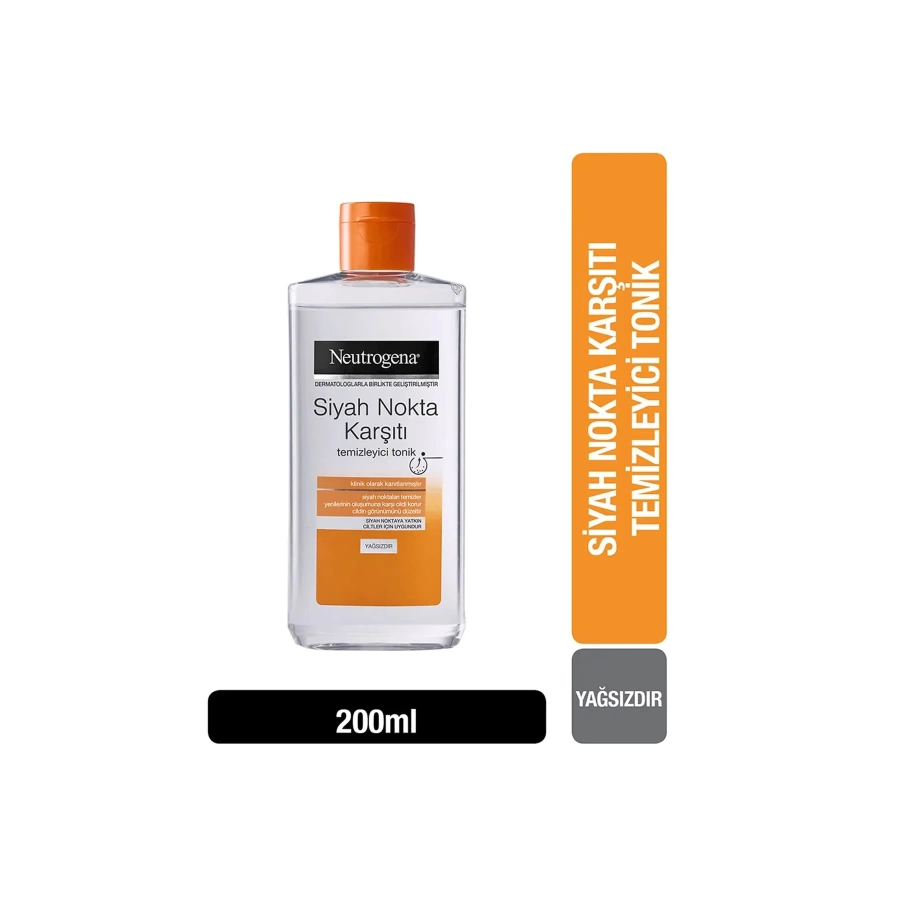 Neutrogena Siyah Nokta Karşıtı Temizleyici Tonik 200 Ml