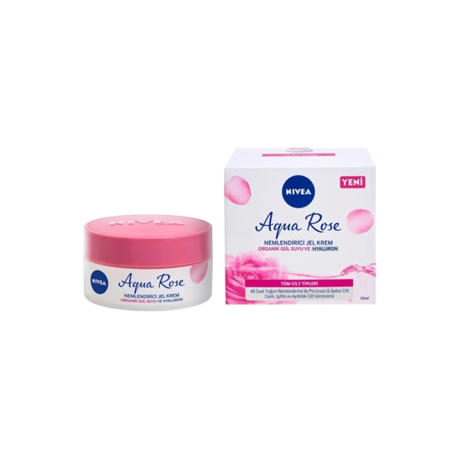 Nivea Aqua Rose Nemlendirici Jel Krem Gülsuyu 50 Ml