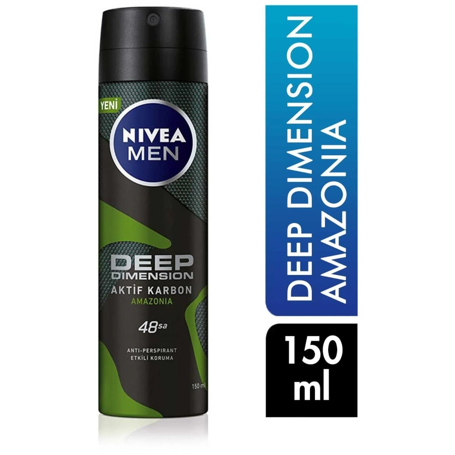 Nivea Deodorant Erkek Deep Dimension 150 Ml