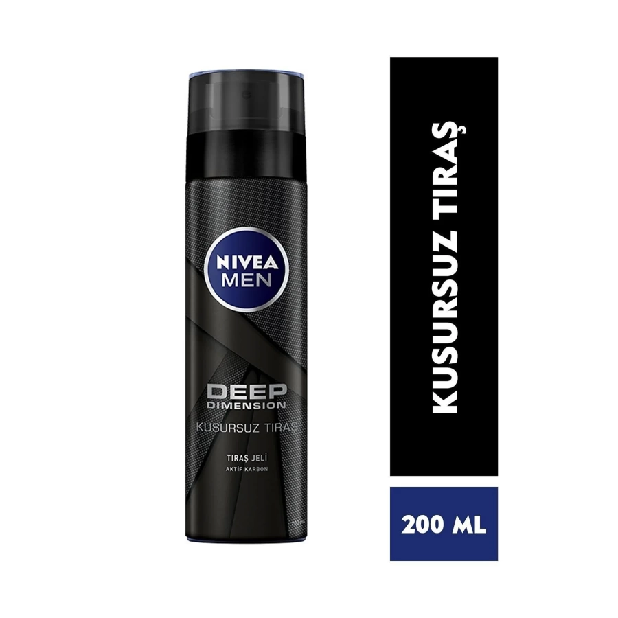 Nivea Men Deep Dimension Tıraş Jeli 200 Ml