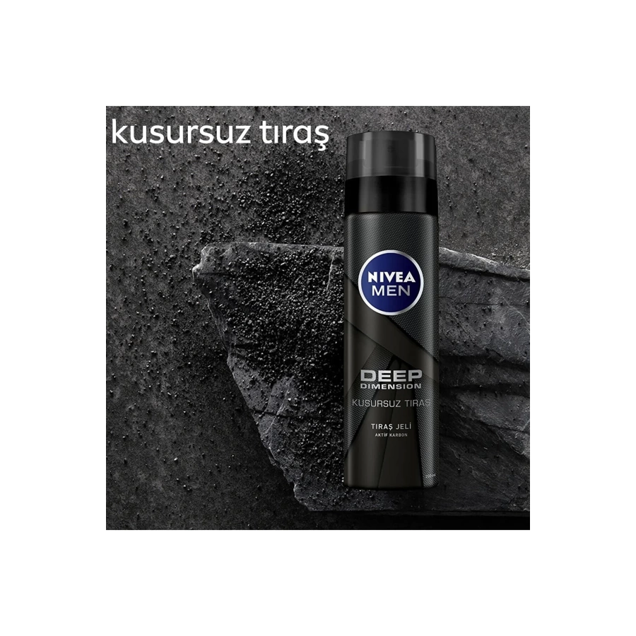 Nivea Men Deep Dimension Tıraş Jeli 200 Ml