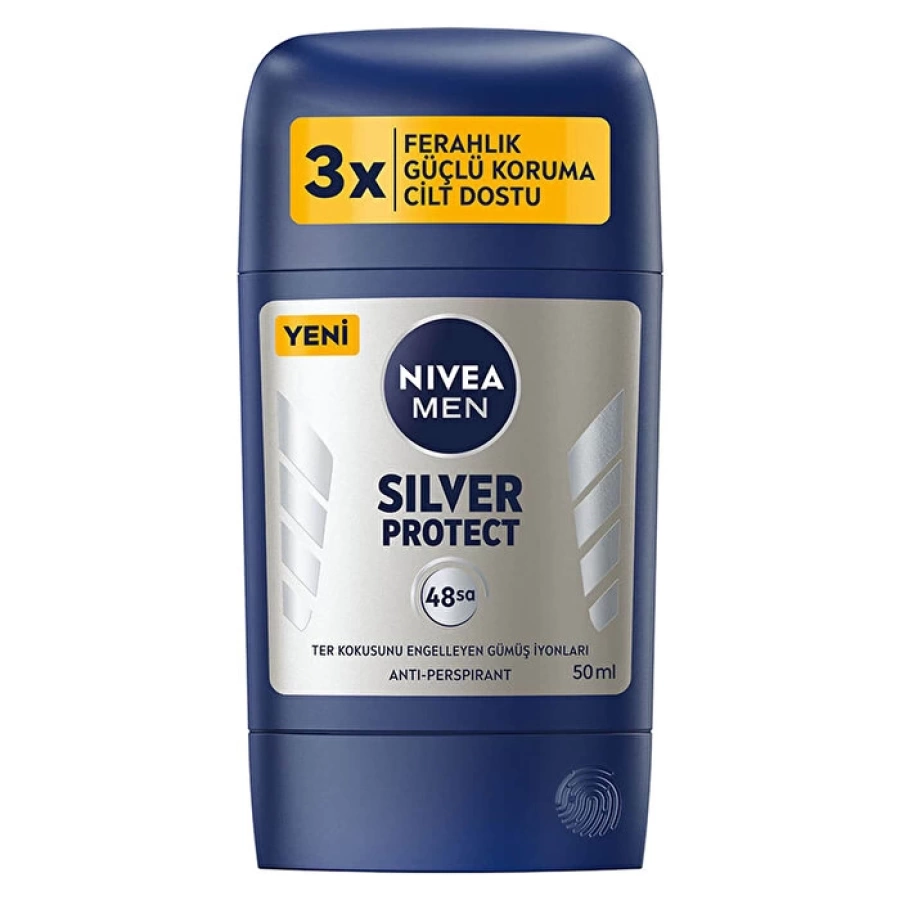 Nivea Men Erkek Stick Deodorant Silver Protect 50 Ml