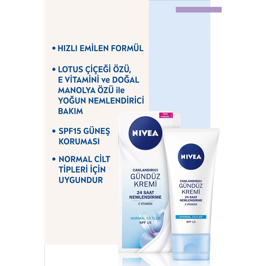 Nivea Nemlendirici Günlük Bakım Krem 50 Ml