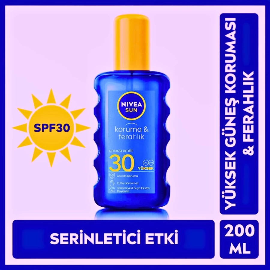 Nivea Sun 30 Koruma Ferahlık 200 Ml