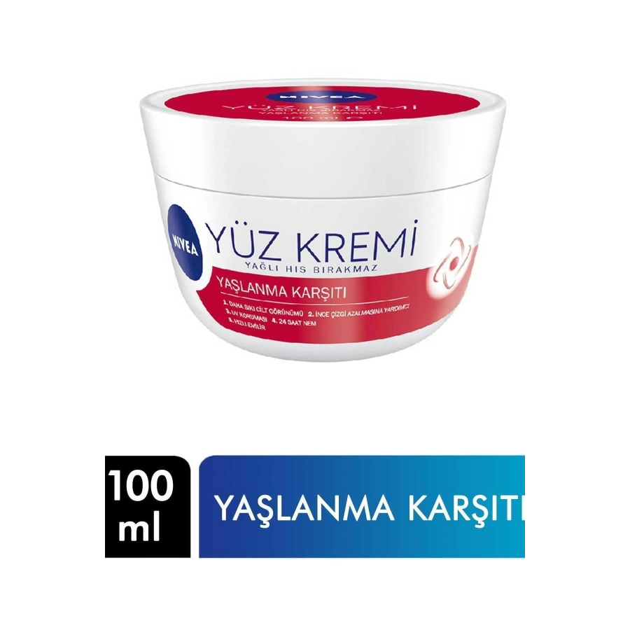 Nivea Yaşlanma Karşıtı Yüz Kremi 100 Ml