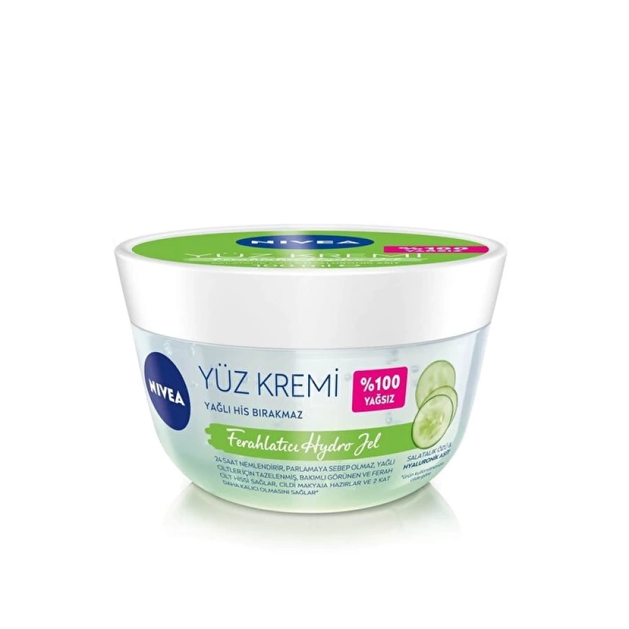 Nivea Yüz Bakım Ferahlatıcı Hydro Gel Yüz Kremi 100 Ml