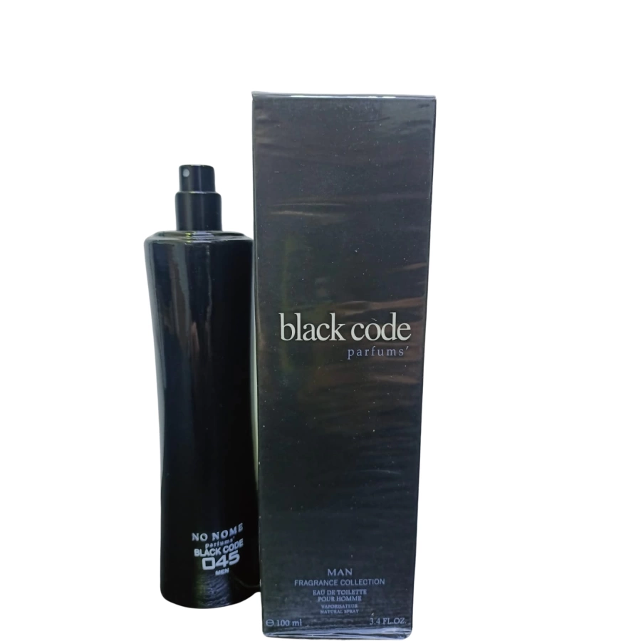 No Name Black Code 045 Man Edt 100 Ml