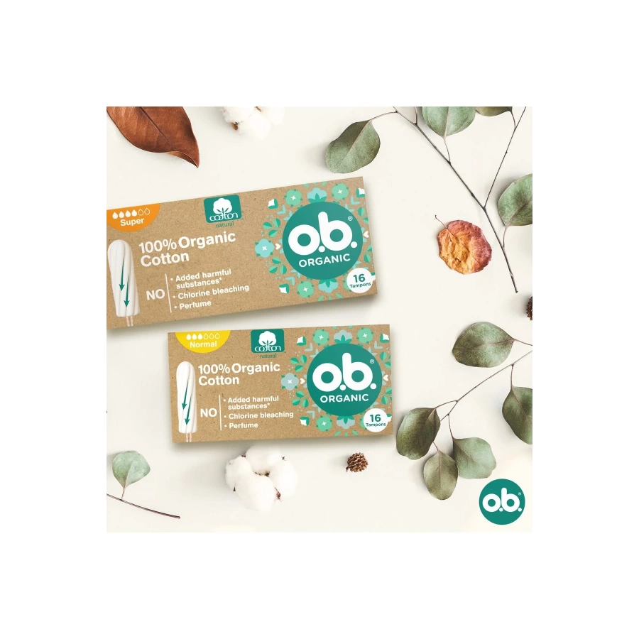 O.B Organic Super Tampon 16Lı