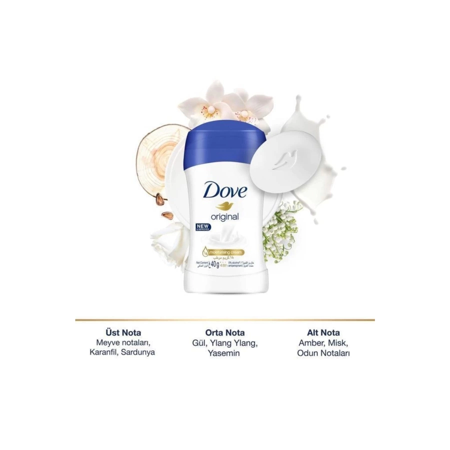 Dove Original Deodorant Stick 40 Gr