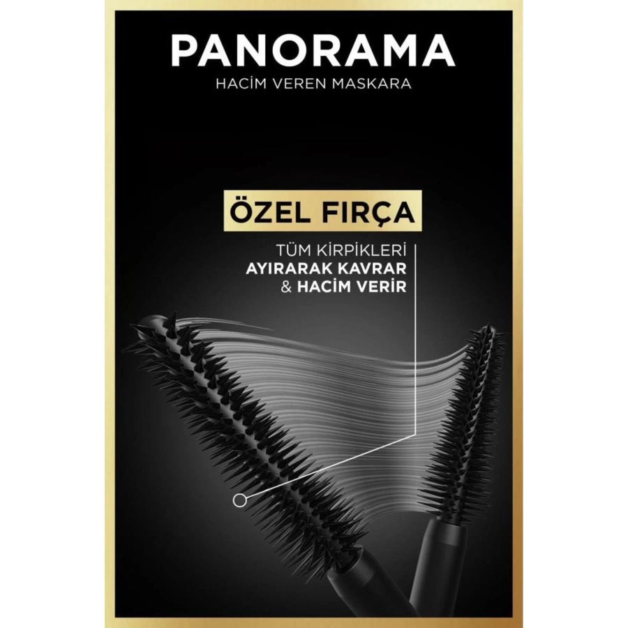 Loreal Paris Panorama Hacim Veren Maskara Siyah