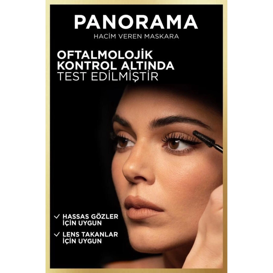 Loreal Paris Panorama Hacim Veren Maskara Siyah