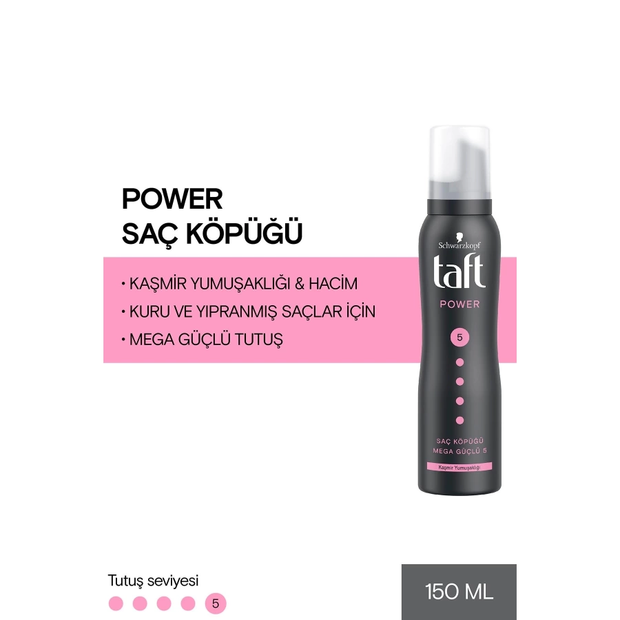 Taft Power Kaşmir Köpük 150 Ml