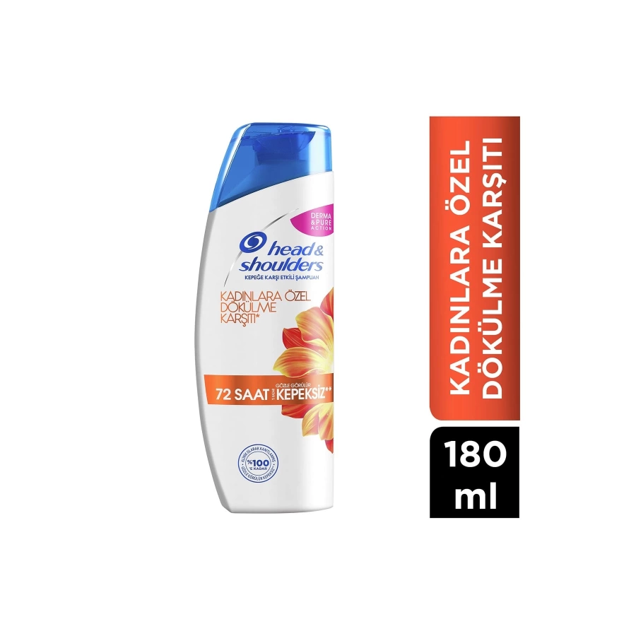 Head&Shoulders Şampuan Kadınlara Özel Dökülme Karşıtı 180 Ml